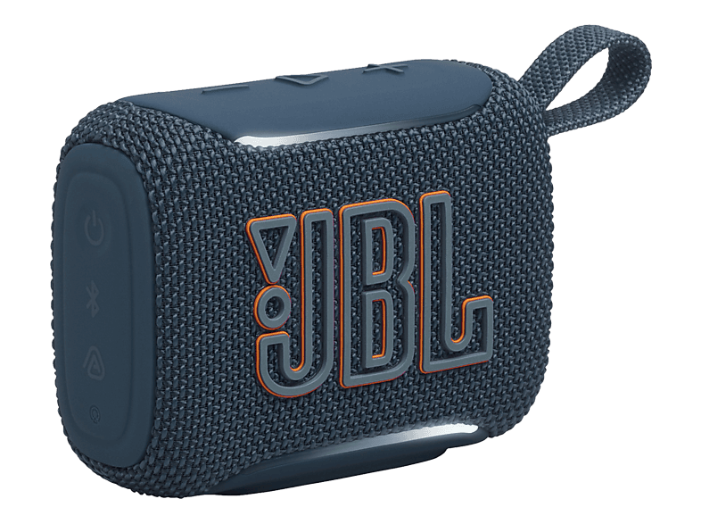 JBL Go 5 Bluetooth Lautsprecher, Blau, Wasserfest