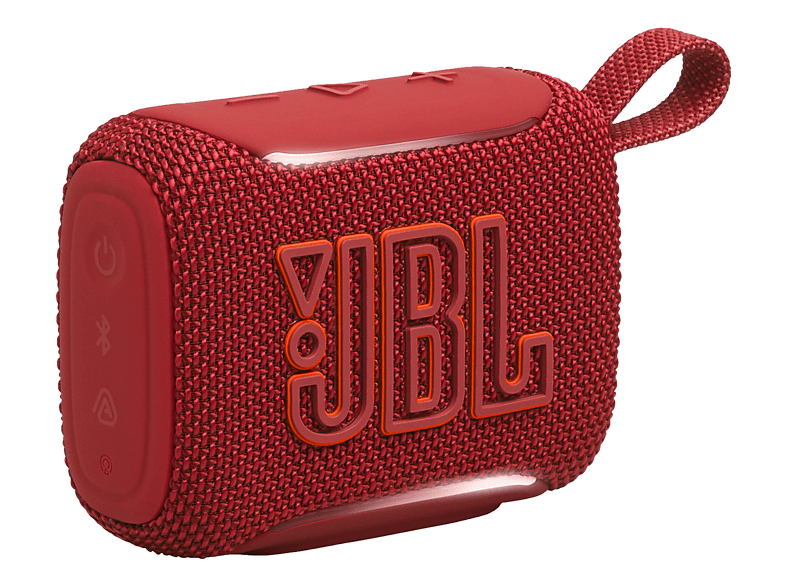 JBL Go 5 Bluetooth Lautsprecher, Rot, Wasserfest