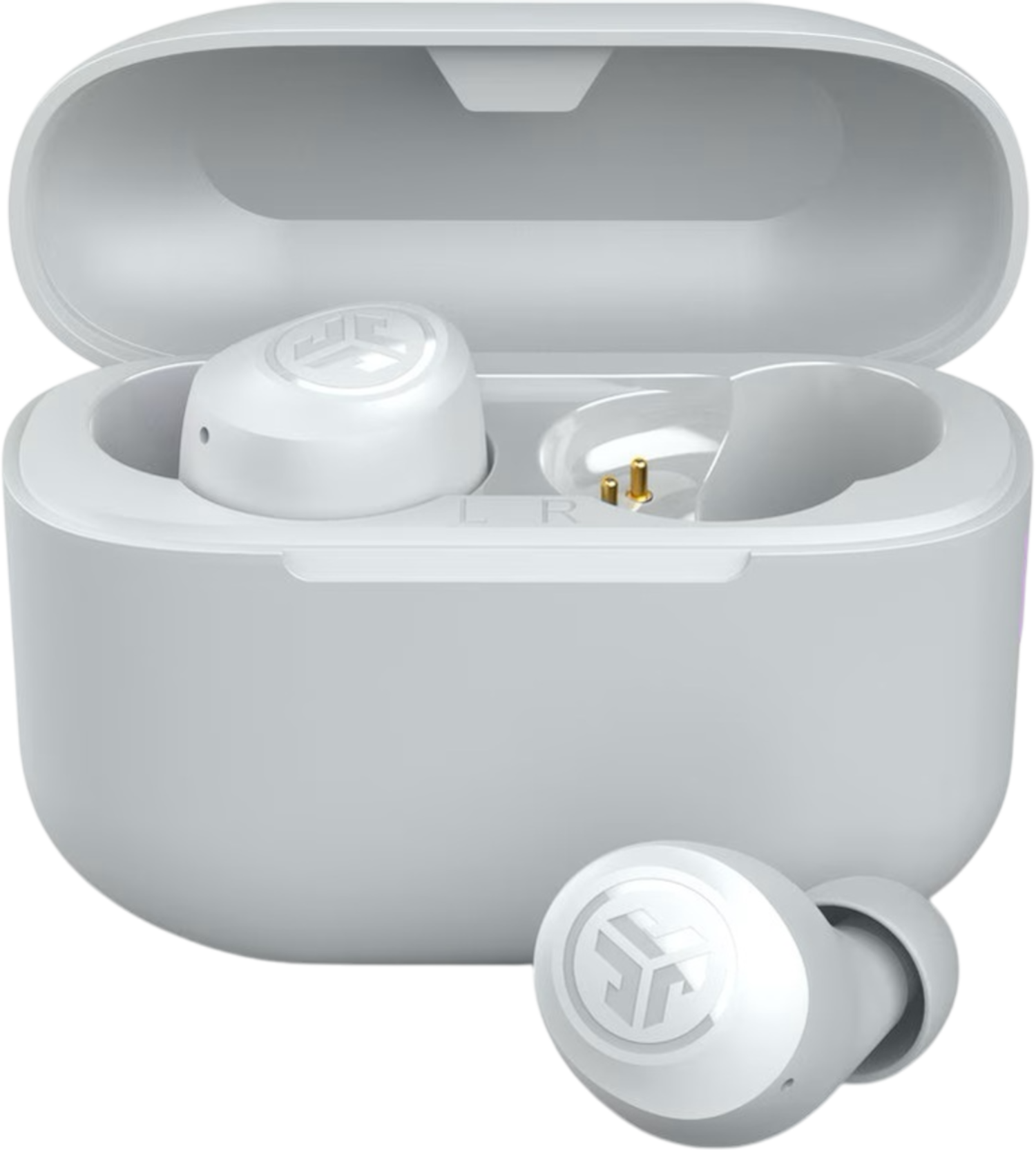 Jlab Go Pop + In-ear Draadloze Oordopjes Met Ruisonderdrukking Wit