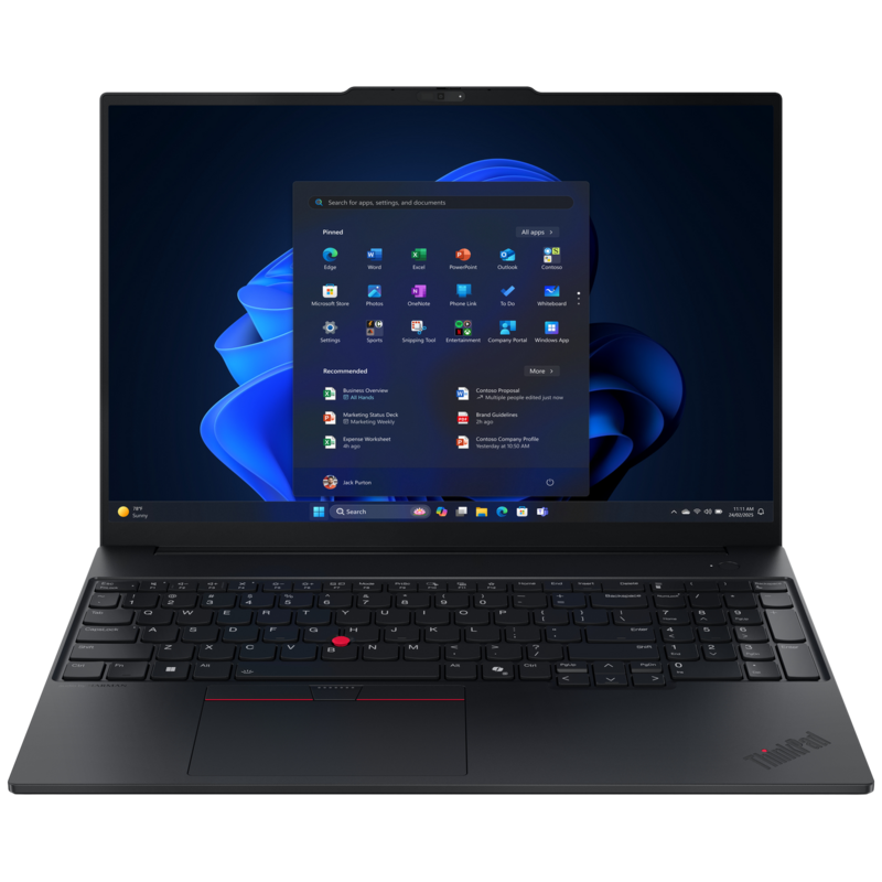 ThinkPad E16 Gen 3 (AMD) 32GB RAM 256GB Eclipse Black
