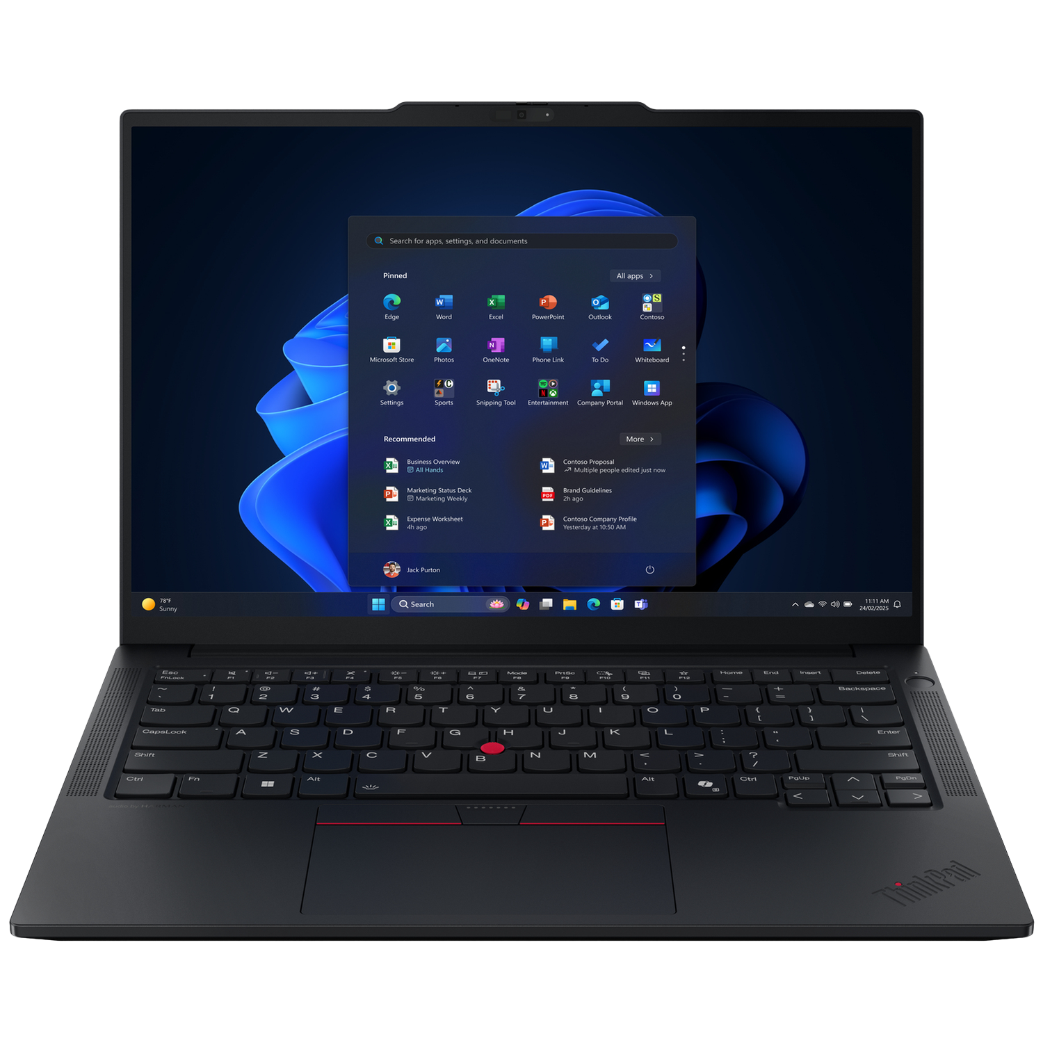 LENOVO ThinkPad E14 Gen 7 - 14 inch - Intel Core Ultra 7 258V - 32 GB - 1 TB - Windows 11 Pro