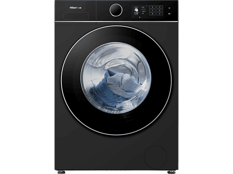 Hisense WF5I9043BBFS slim Waschmaschine (9 kg, 1400 U/Min., A, Frontlader)