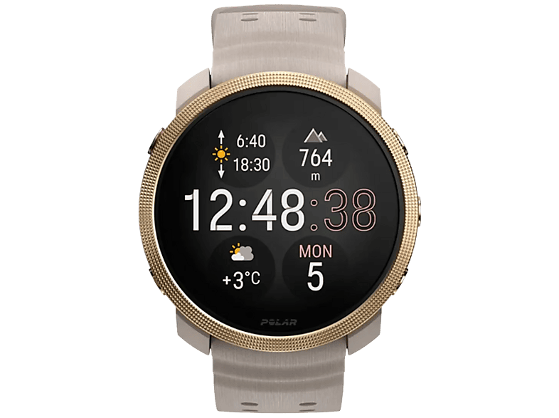 Polar Smartwatch Vantage M3 S-l Greige/gold (900112399)