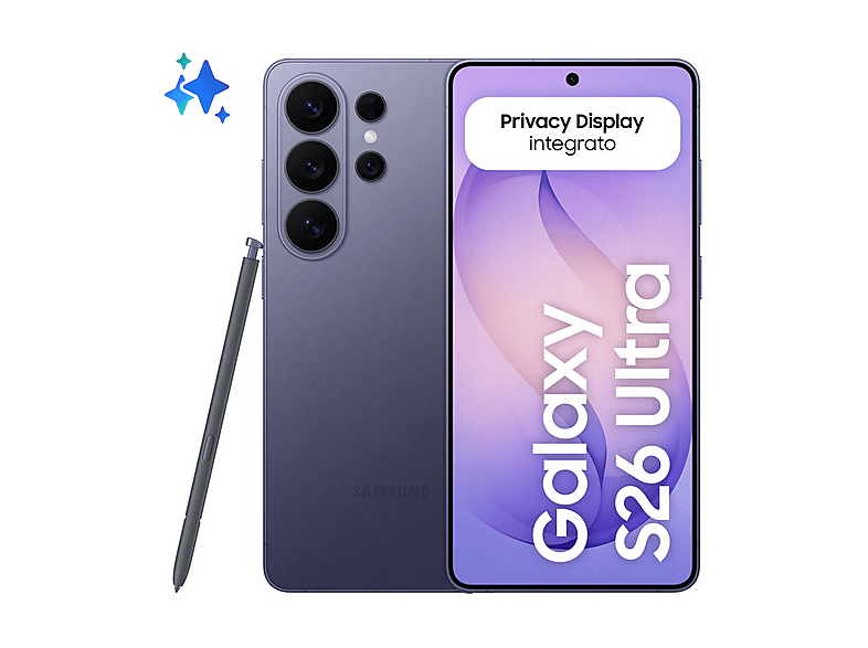 SAMSUNG Galaxy S26 Ultra 256GB, 256 GB, Cobalt Violet