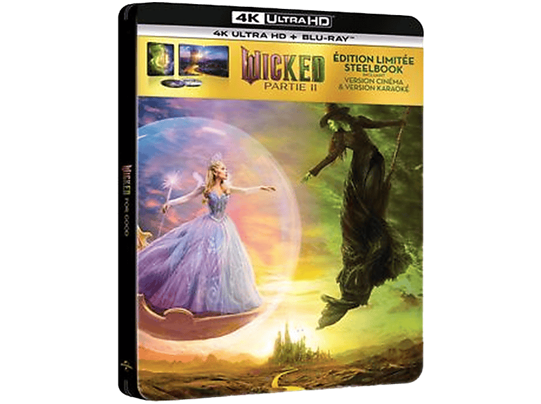 Wicked: Deel Twee Limited Edition Steelbook 4K Ultra HD Blu-ray