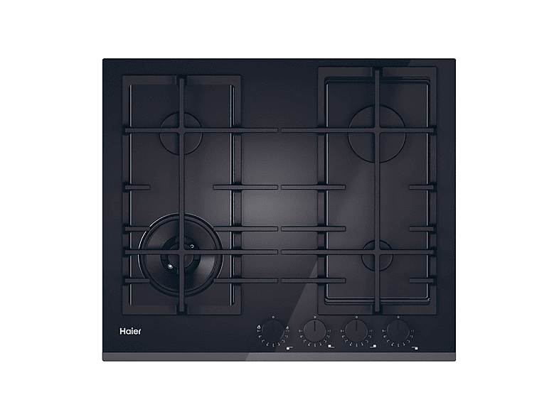 HAIER HAVG6BF4TBPB PIANO COTTURA GAS, 4 zone di cottura, dimensioni: L 59,5 cm, P 51 cm