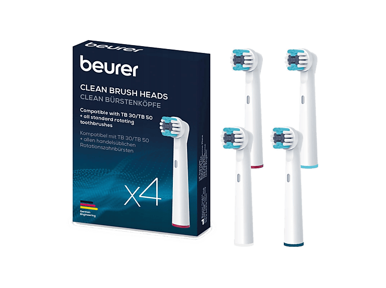 Beurer Końcówki do szczoteczki TB Clean 4 sztuki