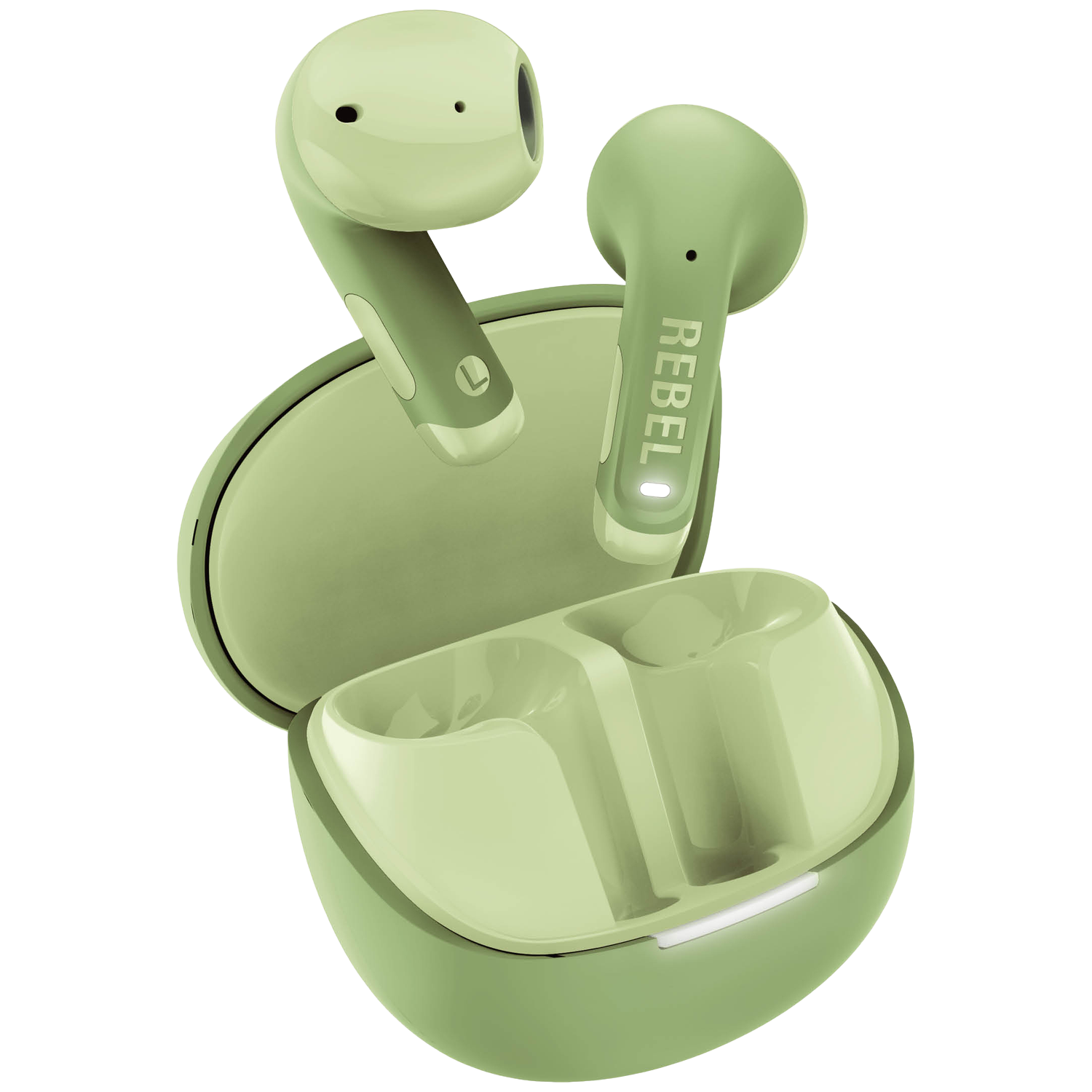 FRESH 'N REBEL Twins Core 2 3TW1202RWG In-ear Draadloze oordopjes Groen