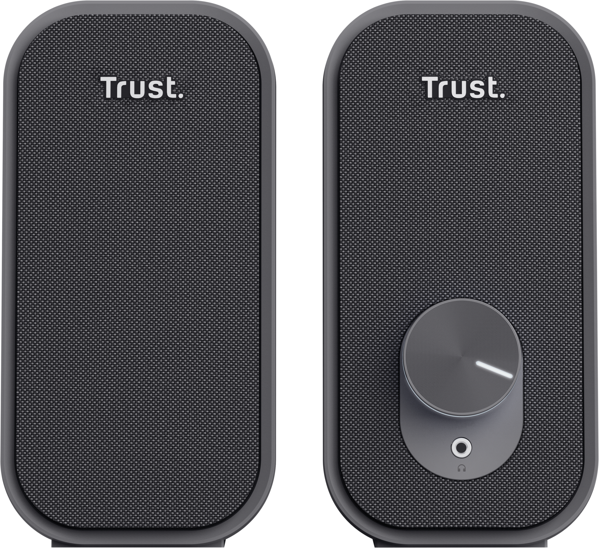 TRUST Ador 2.0 sztereó hangszóró, 3,5mm jack, USB tápellátás, fekete (25670)