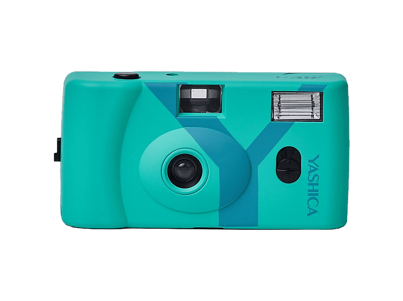 Yashica MF-1 35mm Analoge Camera Turquoise