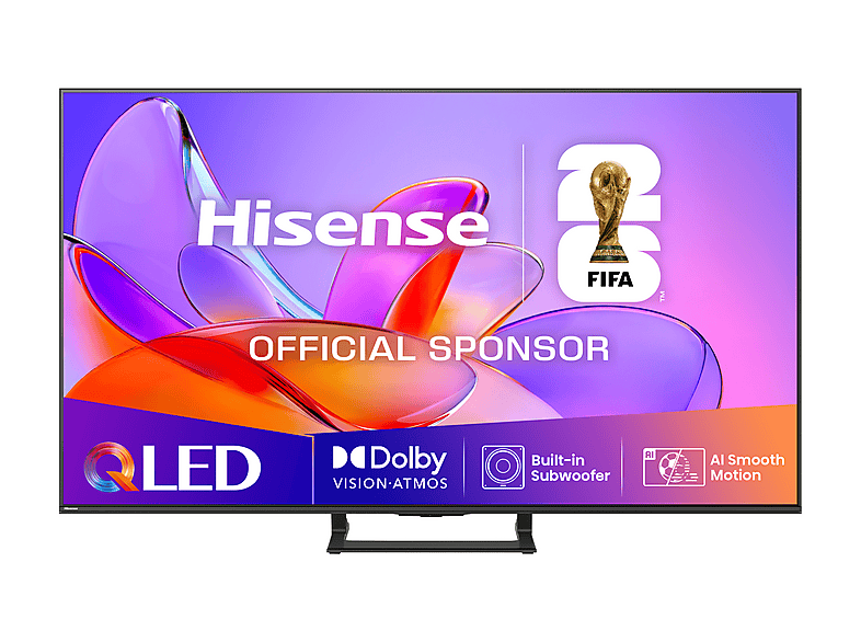 HISENSE 55A7Q QLED TV (Flat, 55 Zoll / 139 cm, UHD 4K, SMART TV)