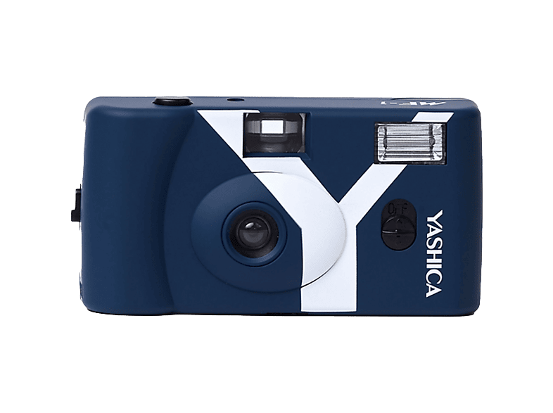 Yashica MF-1 Analoge Camera Donkerblauw