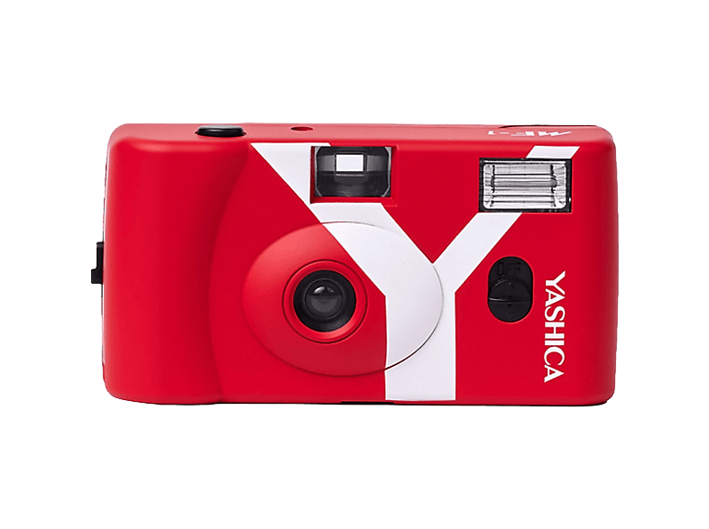 Yashica MF-1 35mm Analoge Camera Rood