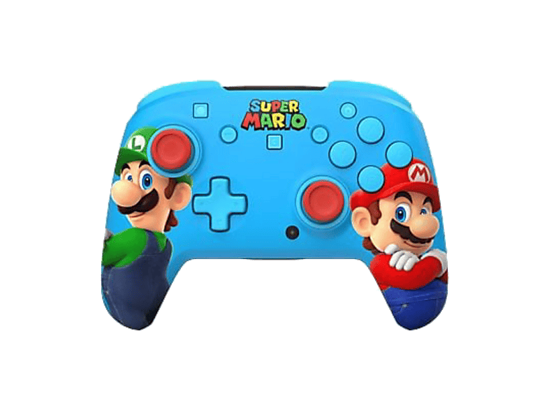 Mando Nintendo Switch 2 – Turtle Beach Rematch Wireless Mario & Luigi Controller, Inalámbrica, 4 Modos RGB, Multicolor
