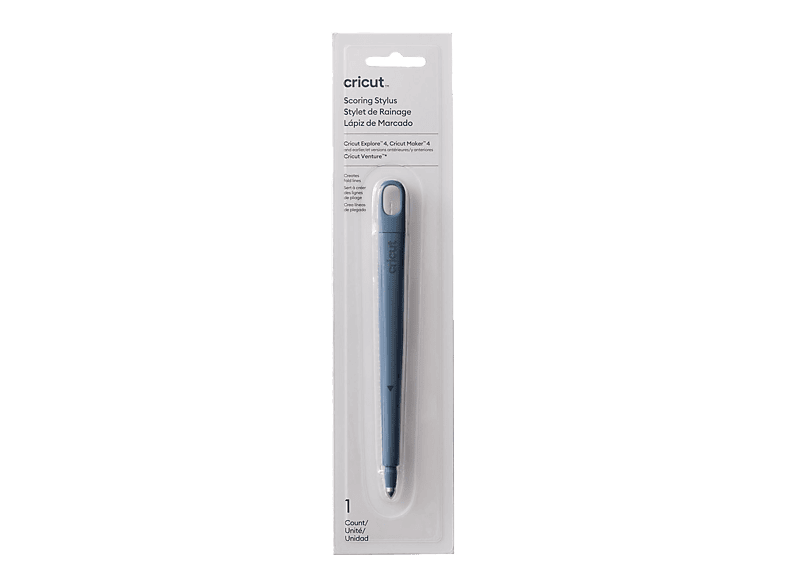 Accesorio para Plotter - Cricut Scoring Stylus, Optimizado máquinas Cricut, Lápiz de Marcado, Ideal proyectos 3D y papelería, Azul