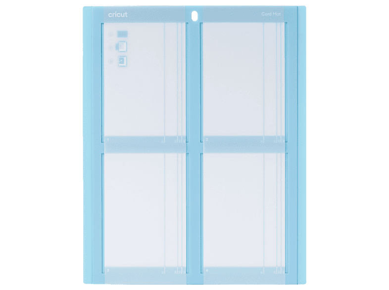 Accesorio para Plotter - Cricut Tapete tarjetas Cricut™ 2x2, Compatible con Explore™ y Maker™, Blanco