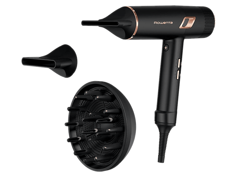 Suszarka do włosów, Rowenta Ultimate Experience Maestria, etui, 9 poziomów