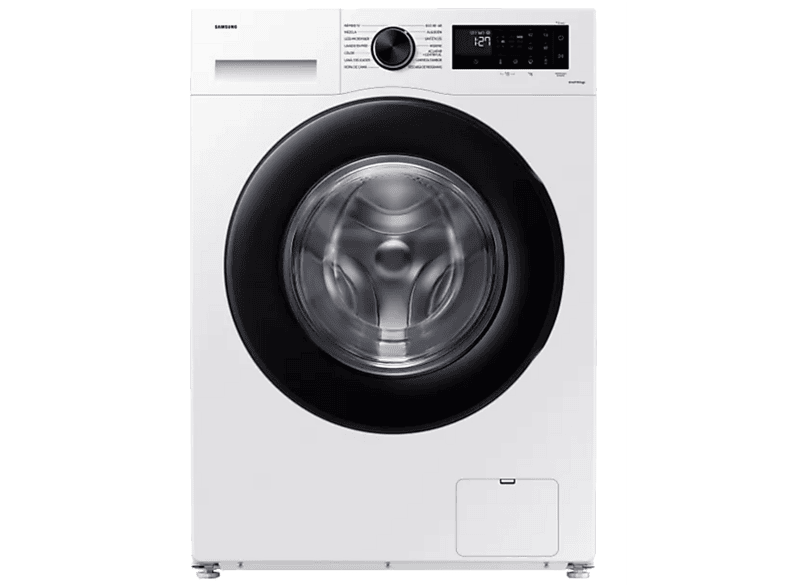 REACONDICIONADO Seminuevo Muy bueno Lavadora carga frontal - Samsung WW11DG5B25AEEC, 11kg, 1400 rpm, 14 programas, AI EcoBubble™, SmartThings™, Blanco