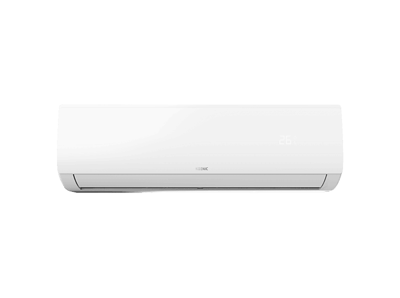 Aire acondicionado Split 1 x - KOENIC, KAC 9026 ES IDP, split, 2600 W frío, 2610 calor, 420 m³/h, R32, Silencioso, Eficiencia EER 6.1, Blanco
