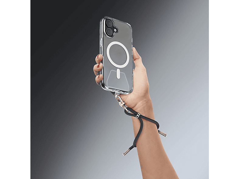 Cellular Line universal Strap Handschlaufe, Umhängetasche, für Smartphone Backcover, Schwarz; Handykette — Foto 2 von 3