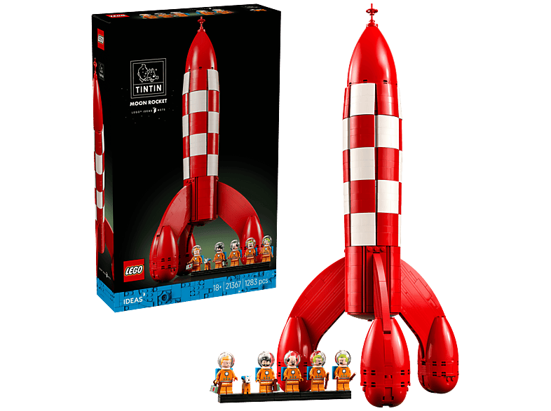 Lego Ideas 21367 Tintin Maanraket Bouwstenen afbeelding