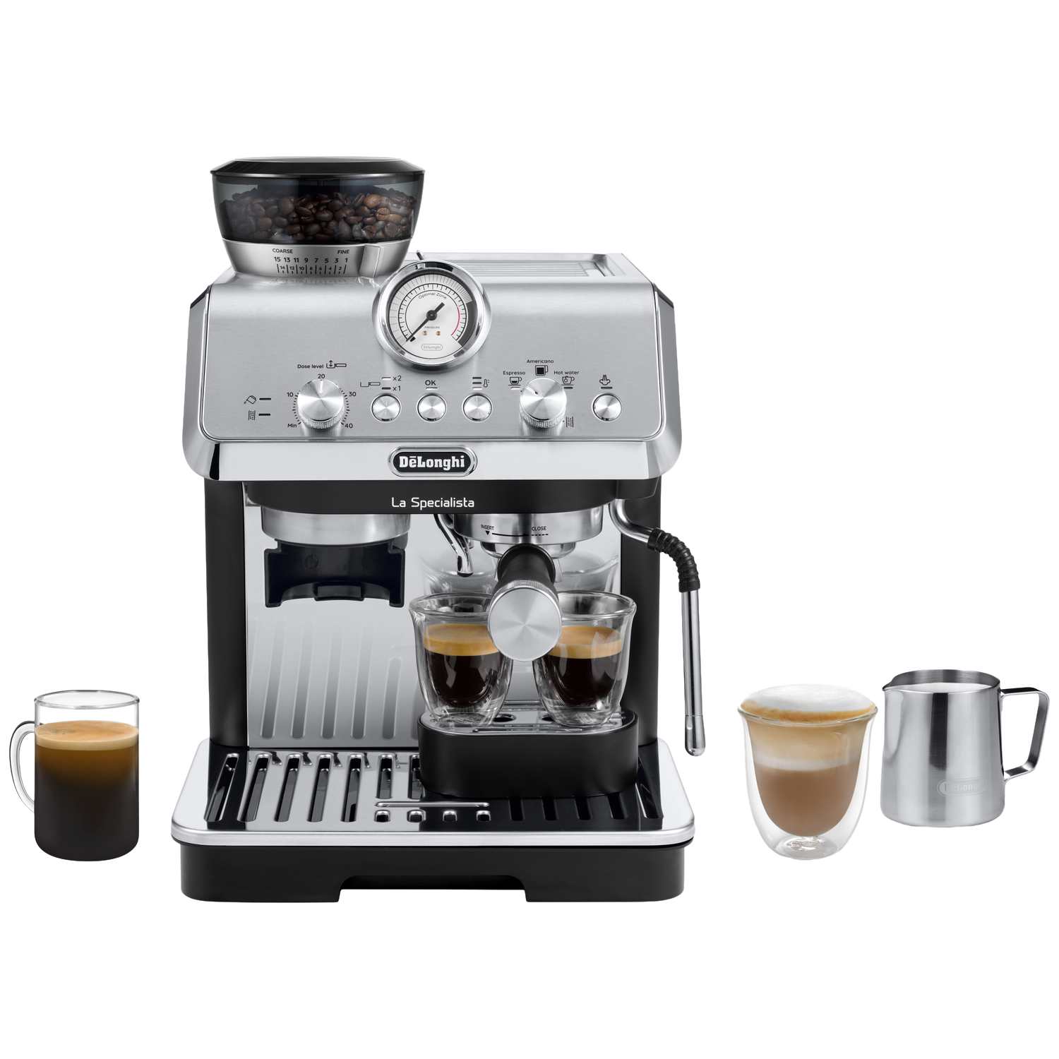 De Longhi Ec9155.mb La Specialista Arte - Pistonmachine Zilver Zwart