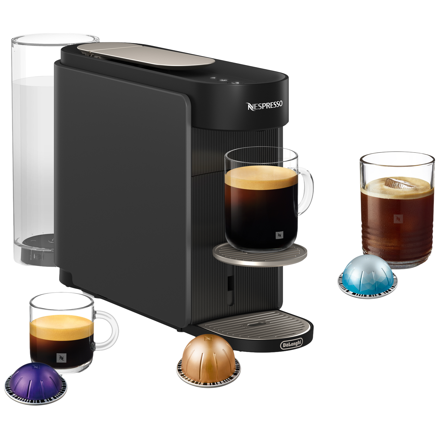 DE LONGHI  Vertuo Up Grey - Capsulemachine - Grijs afbeelding