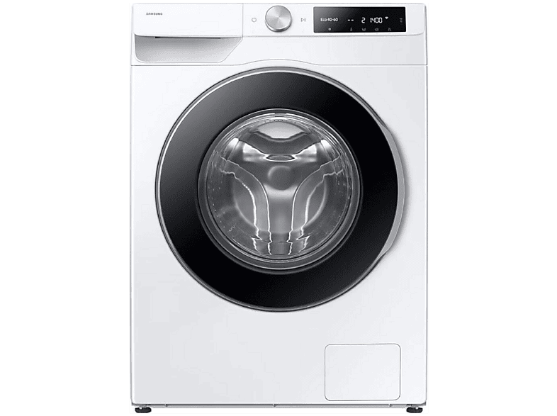 REACONDICIONADO Seminuevo Funcional Lavadora carga frontal - Samsung WW90DG6U85LEU3, 9 kg, 1400 rpm, Autodosificación, AI EcoBubble™, Wash, Blanco