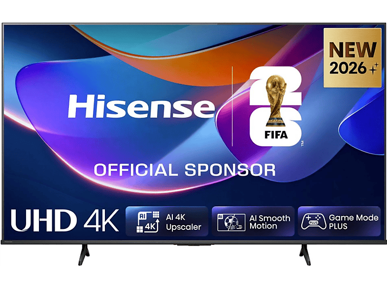 Hisense 50A6S (2026) 50 Zoll UHD Smart TV 4K 60 Hz