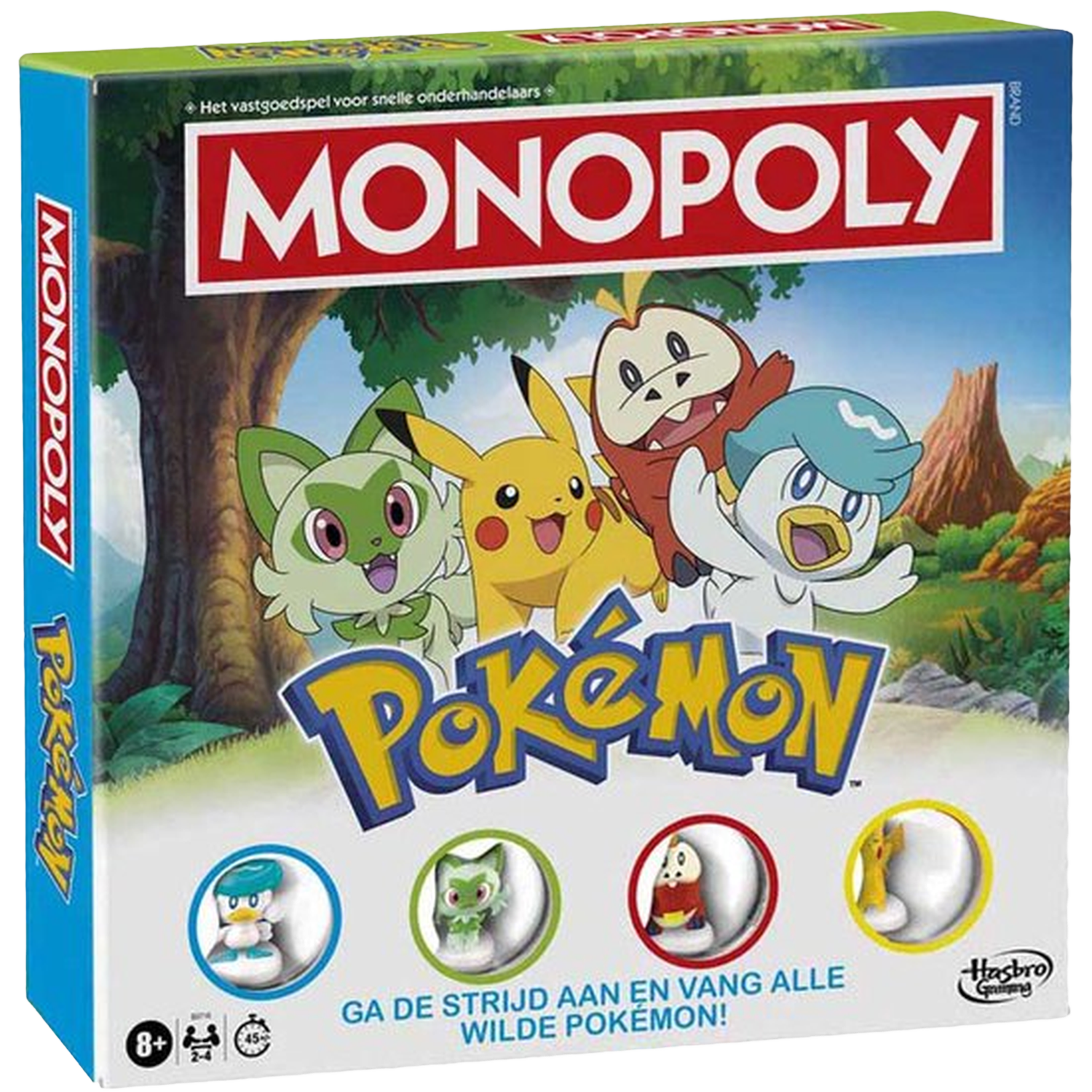 Hasbro Monopoly - Pokémon (nl) Bordspel afbeelding