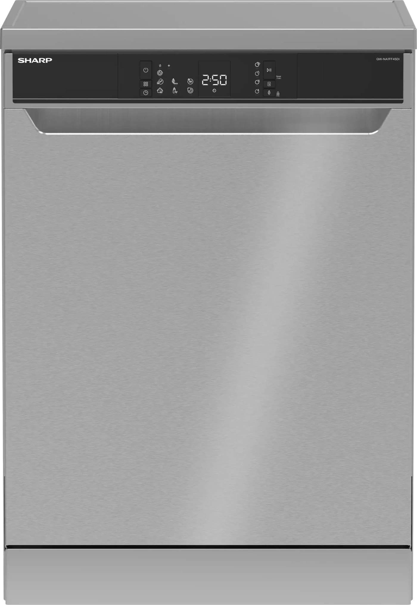 SHARP QW-NA1FF45DI-EU Mosogatógép 60 cm, inox, 16 teríték