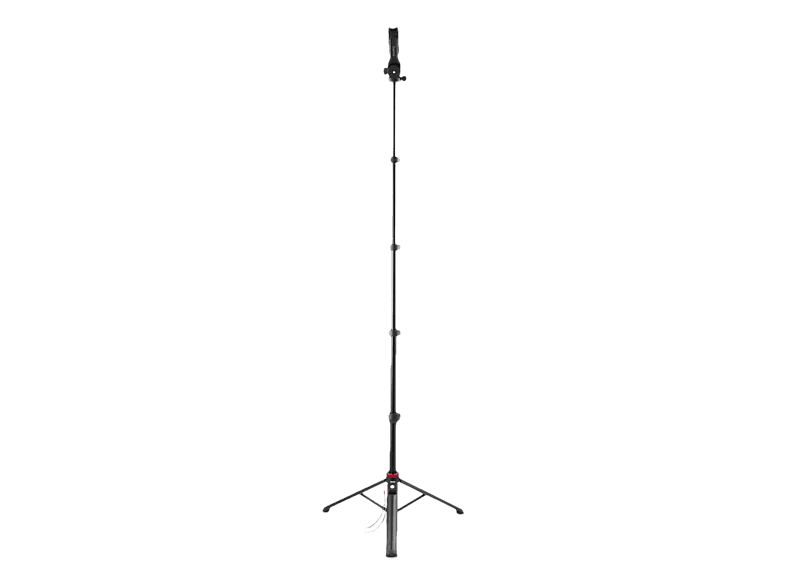 HAMA Solid 160 2D Dreibeinstativ Handy-Stativ, Schwarz, Höhe offen bis 106 cm