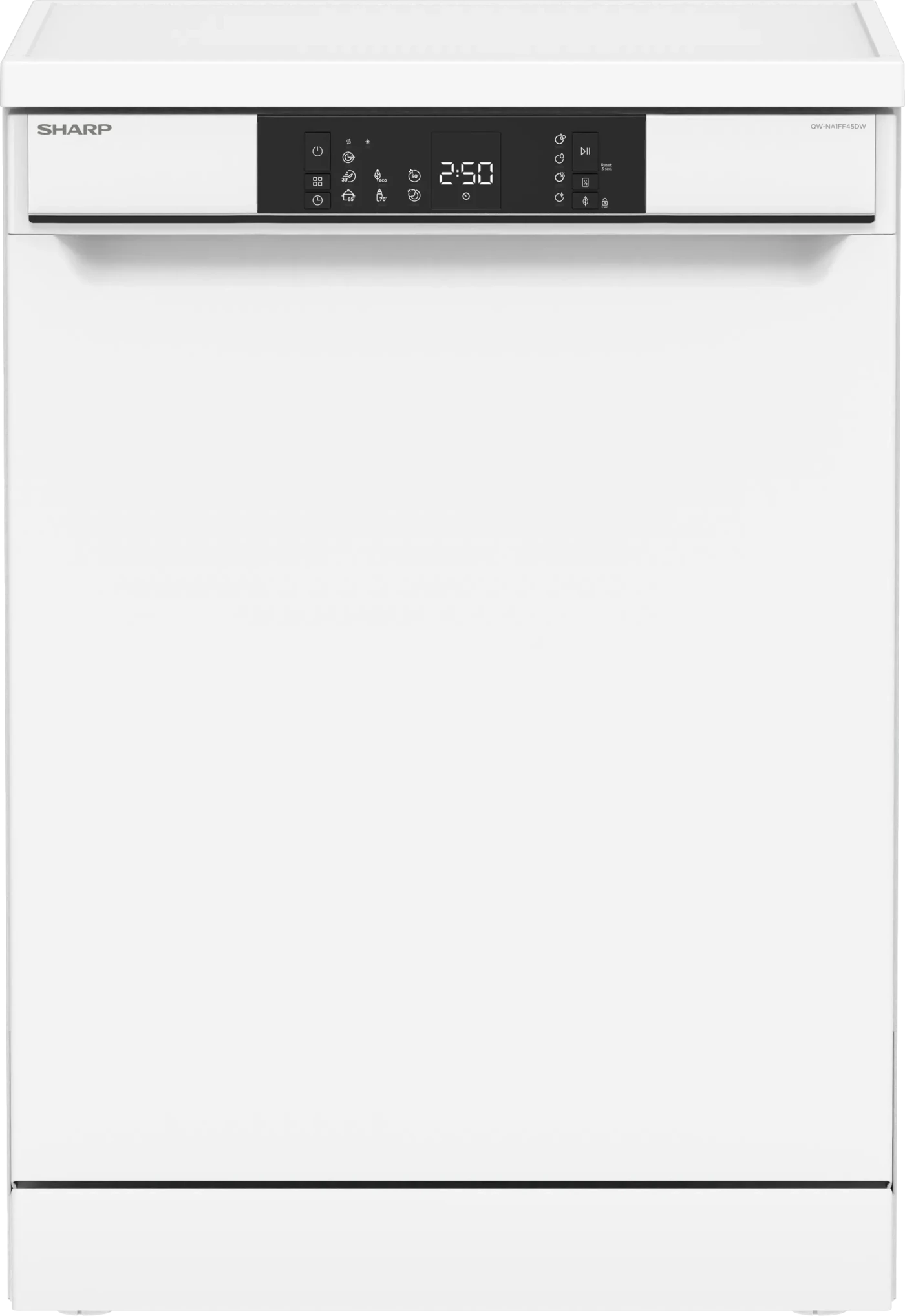 SHARP QW-NA1FF45DW-EU Mosogatógép 60 cm, fehér, 16 teríték