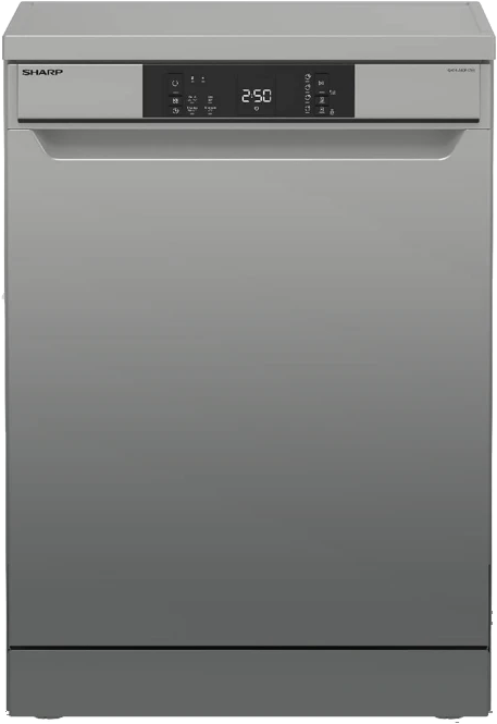 SHARP QW-NA1EF49D3S-EU Mosogatógép 60 cm, inox, 13 teríték