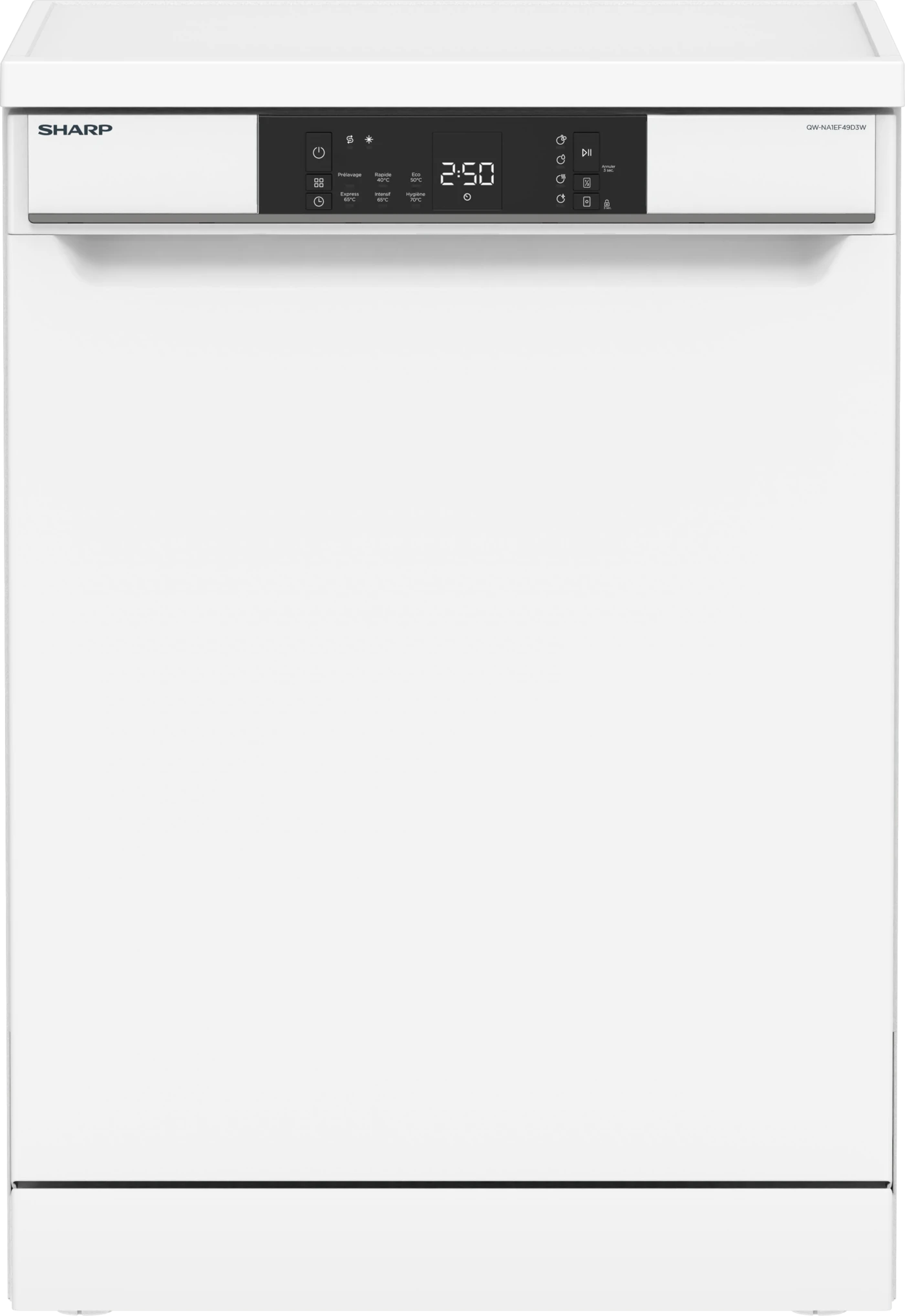 SHARP QW-NA1EF49D3W-EU Mosogatógép 60 cm, fehér, 13 teríték