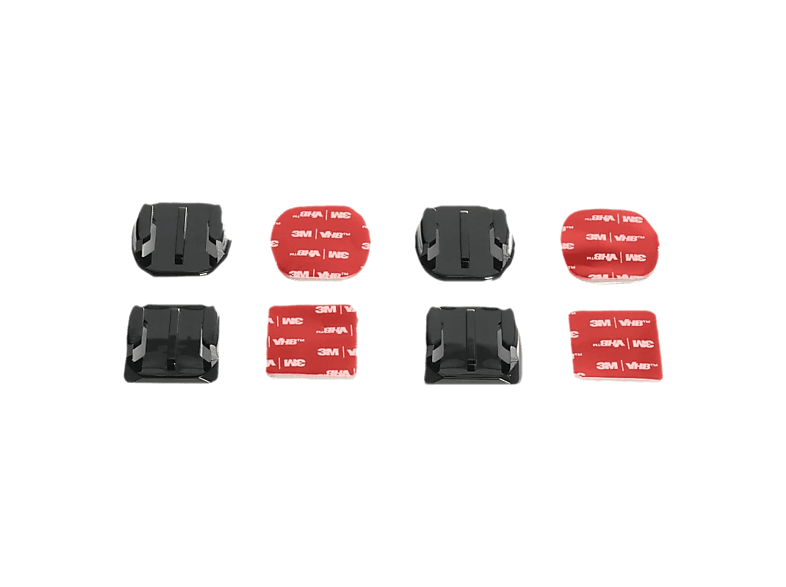 HAMA 4569, Klebehalterung für Action Cams, Schwarz