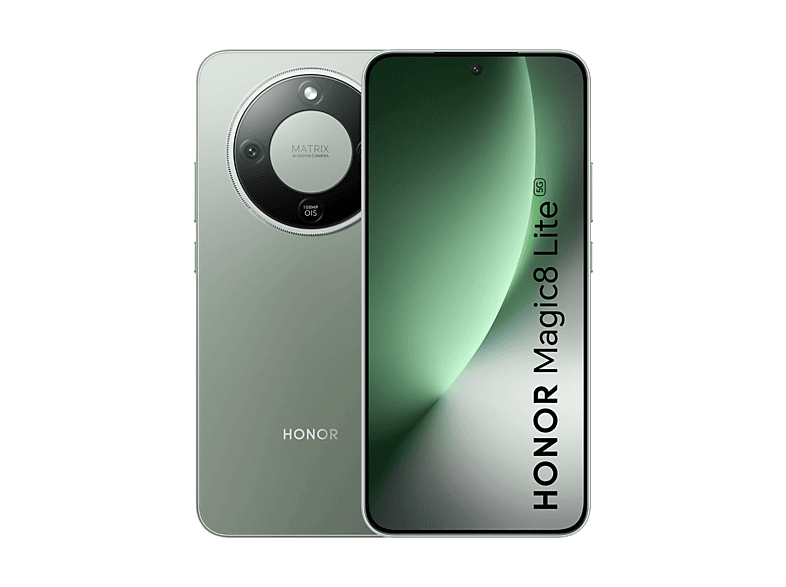 Honor Magic8 Lite, Forest Green, 256GB, 8GB RAM, 6.79 AMOLED de 4320 Hz, Qualcomm® Snapdragon® 6 Gen 4 (4nm), 7500 mAh