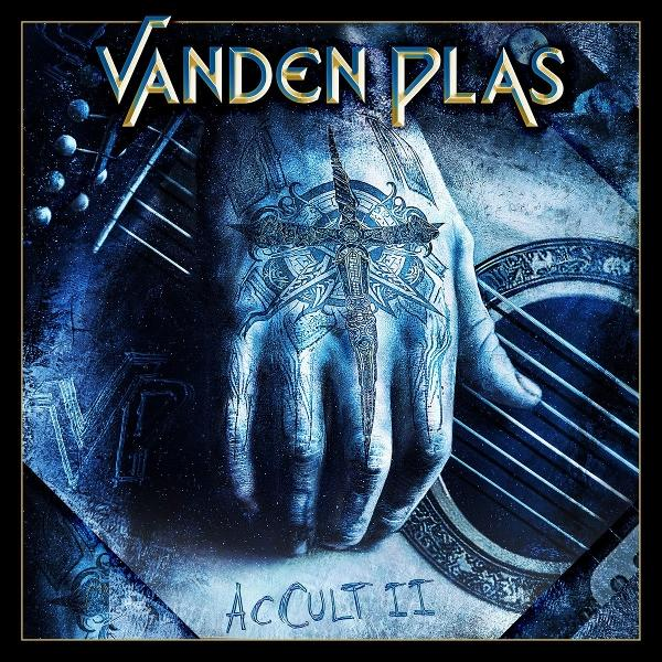 Ein tätowierter Mann hält eine Gitarre, der Titel "Accult II" ist unten.
