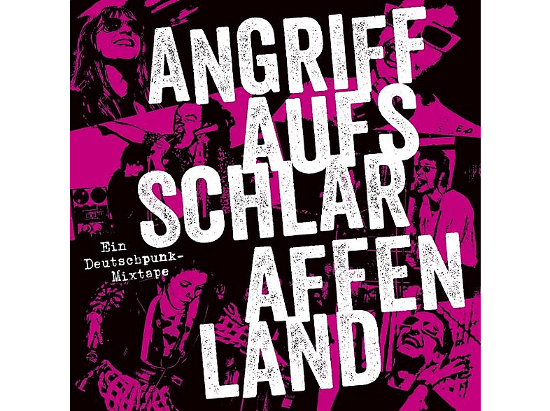 VARIOUS - Angriff auf's Schlaraffenland. Ein Deutschpunk-Mixtape. - (Vinyl)
