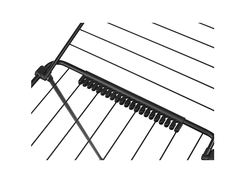Brabantia 232442 HangOn Wäsche- und Kleiderständer, 22 Meter - Matt Black — Foto 3 von 5