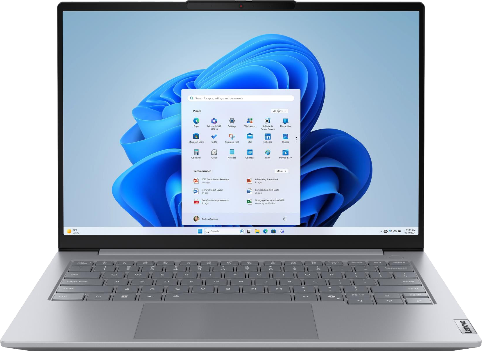 LENOVO ThinkBook 14 G8 IRL 21SG00G7HV Szürke Laptop (14" WUXGA/Core 5/16GB/512 GB SSD/Win11P)