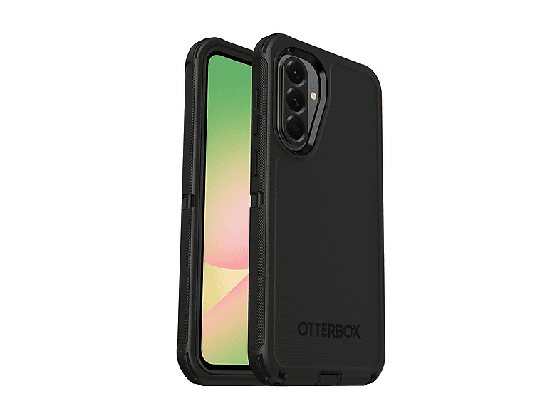 OTTERBOX Defender Series Cover per Samsung Galaxy A56 5G,antiurto e resistente alle cadute, testata 7x norme MIL-STD 810G, Nero