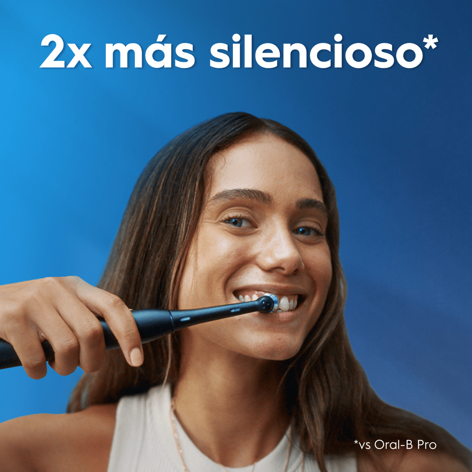 2x más silencioso vs Oral.B Pro