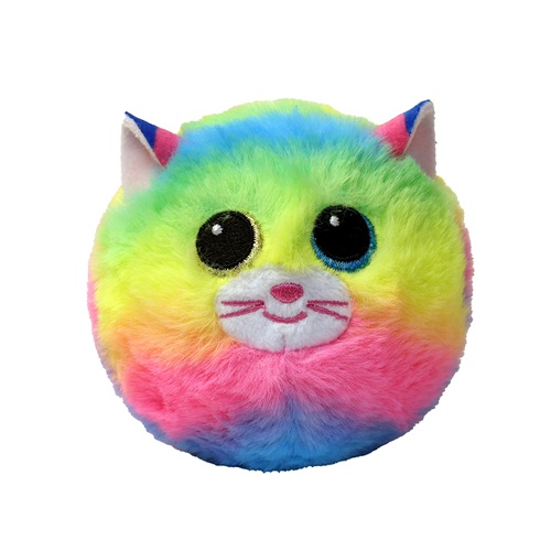 TY Beanie Bouncers pattogó plüss figura GEMMA - színes macska