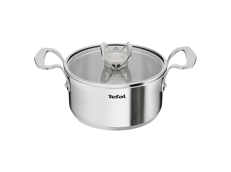 TEFAL E5294304 Extreme rozsdamentes acél lábas 18 cm fedővel | MediaMarkt
