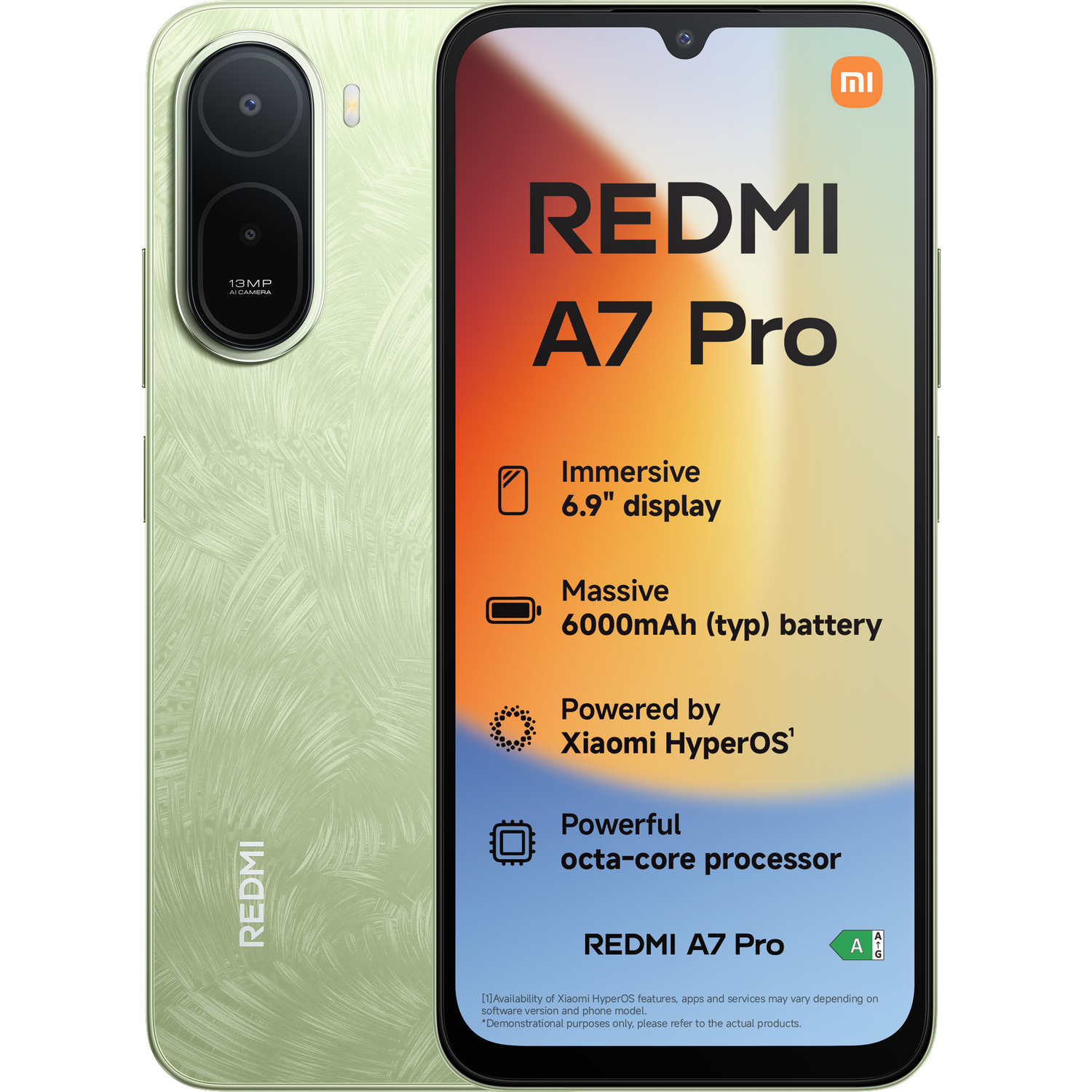 XIAOMI REDMI A7 Pro 4GB RAM - 64 GB Green