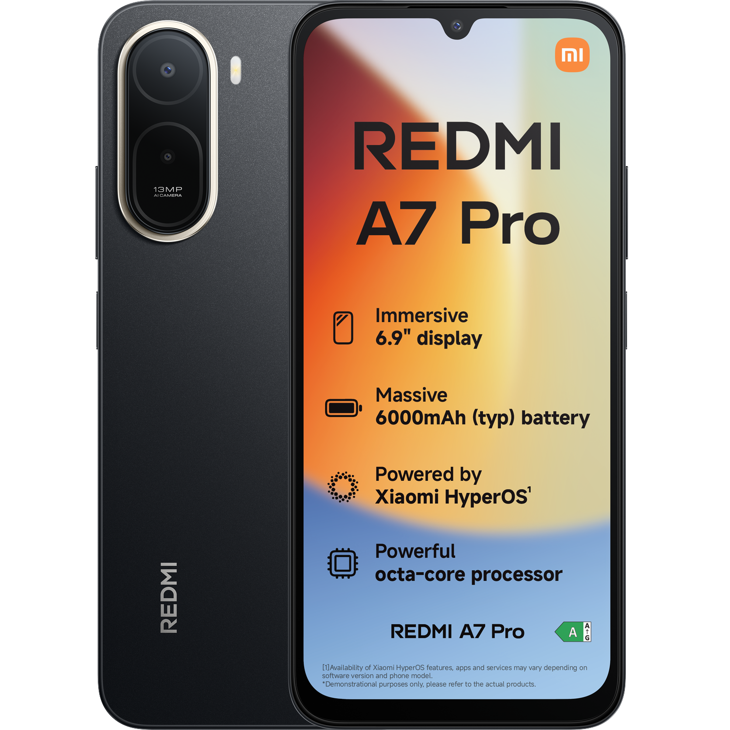 XIAOMI REDMI A7 Pro 4GB RAM - 64 GB Black