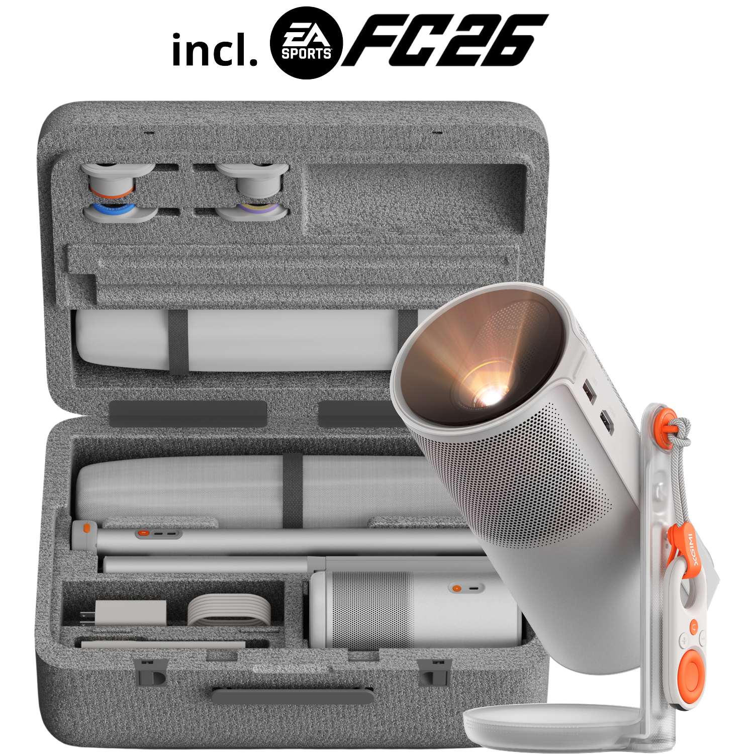Xgimi Mogo 4 Fc Bundel Smart-projector Grijs