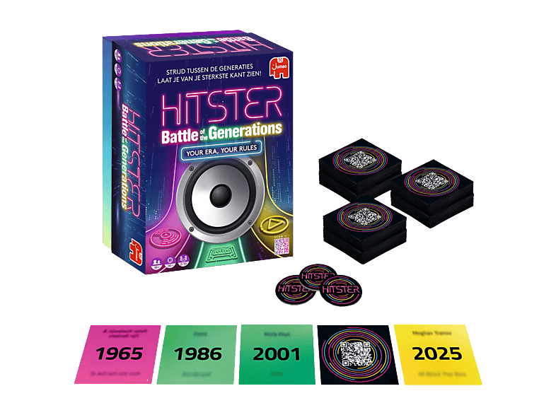 Jumbo Hitster Battle of the Generations Jeu de Société