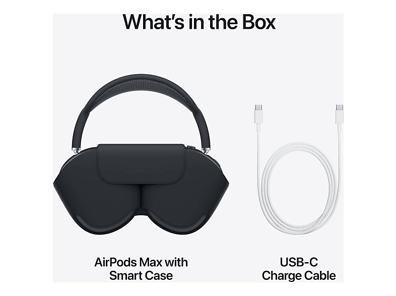 APPLE AirPods Max Draadloze Koptelefoon Midnight kopen? | MediaMarkt